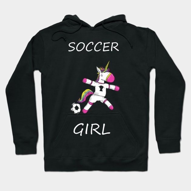 Soccer Girl Hoodie by Imutobi
